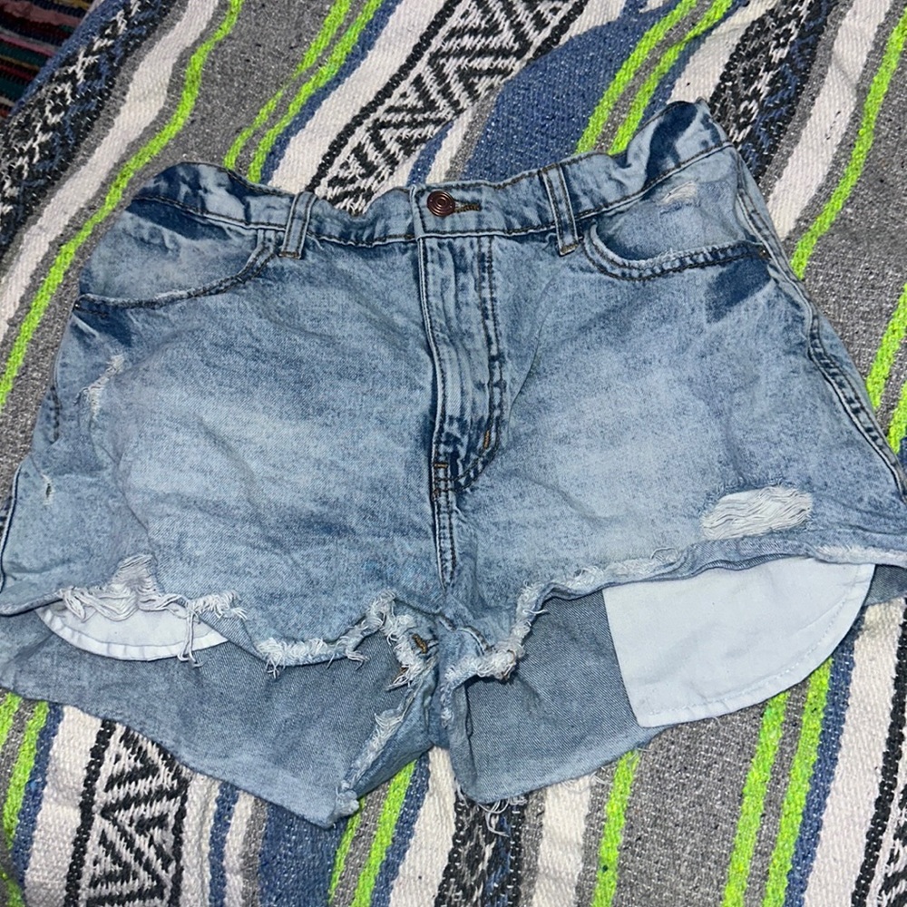 Light wash denim shorts size 13